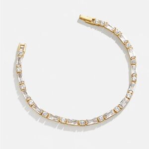 BAUBLEBAR Kerri 18K Gold Tennis Bracelet
